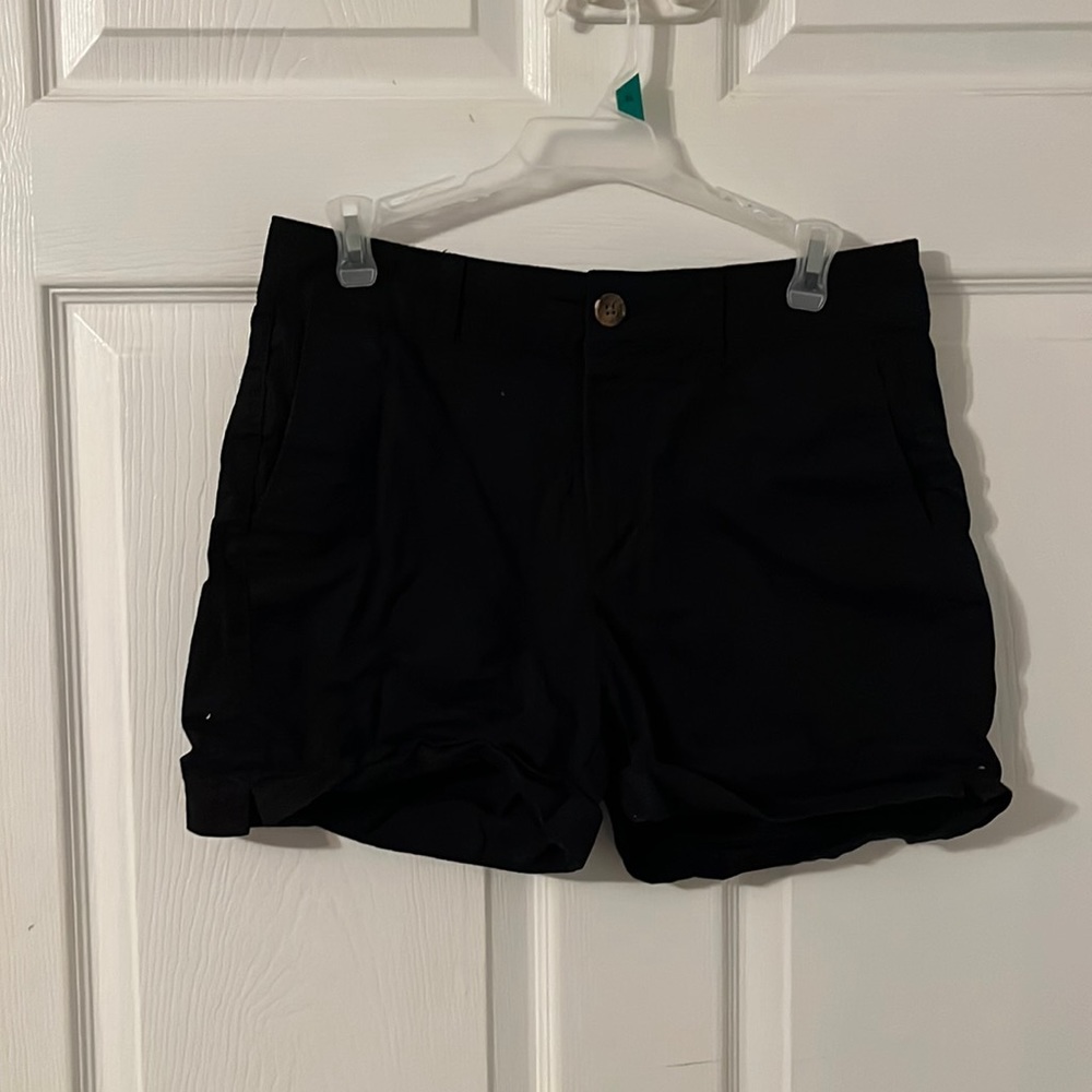 Black old navy shorts size 2